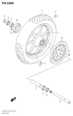 530A - FRONT WHEEL