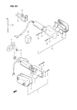 023 - TURN SIGNAL LAMP