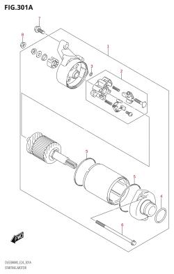 301A - STARTING MOTOR