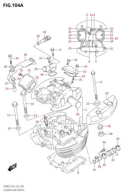 104A - CYLINDER HEAD (FRONT)