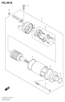 301A - STARTING MOTOR