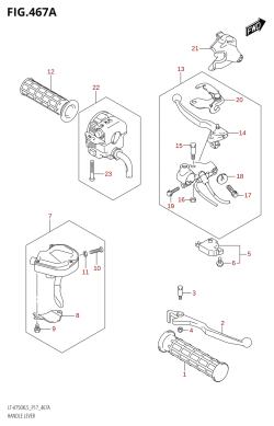 467A - HANDLE LEVER