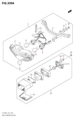 339A - REAR COMBINATION LAMP