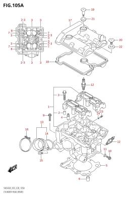 105A - CYLINDER HEAD (REAR)