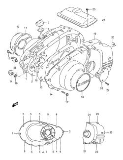 005 - CRANKCASE COVER