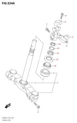 524A - STEERING STEM