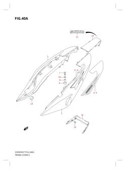 40A - FRAME COVER (MODEL K8)