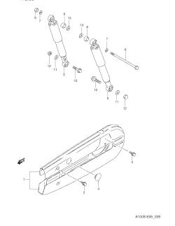 039 - REAR SHOCK ABSORBER