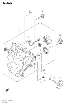 333B - HEADLAMP (W_FR_REFLECTOR)