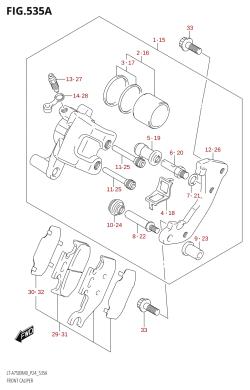 535A - FRONT CALIPER