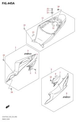 445A - FRAME COVER