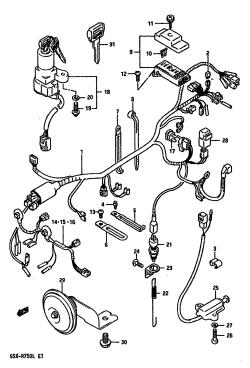 031 - WIRING HARNESS (MODEL J /​ K)