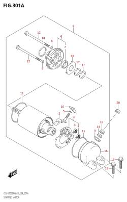 301A - STARTING MOTOR