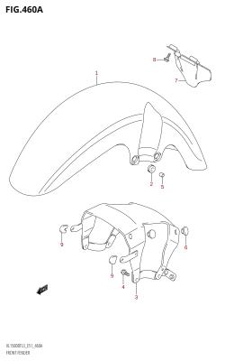 460A - FRONT FENDER