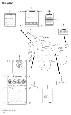 496C - LABEL (LT-A750X:M2:P33)