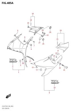 485A - SIDE COWLING