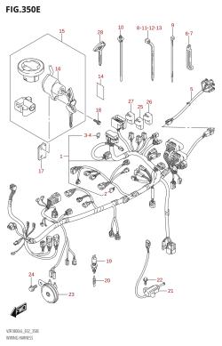 350E - WIRING HARNESS (VZR1800BZUF:L6:E19)