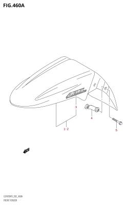 460A - FRONT FENDER