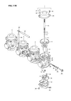 11B - CARBURETOR (E18,E39)