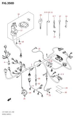 350D - WIRING HARNESS (GSF1250S)
