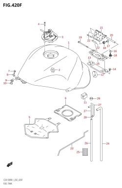 420F - FUEL TANK (GSX1300RUF:L1:E19)