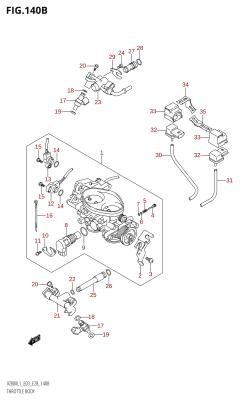 140B - THROTTLE BODY (VZ800:L1:E28)
