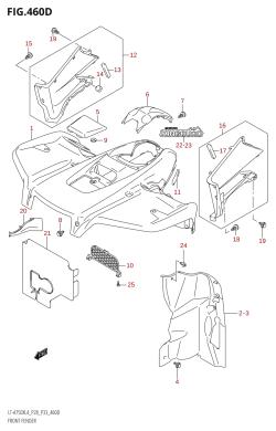 460D - FRONT FENDER (LT-A750XZ:L4:P33)
