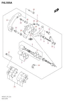 555A - REAR CALIPER