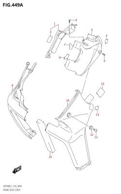 449A - FRAME HEAD COVER (VZR1800:L7:E43)