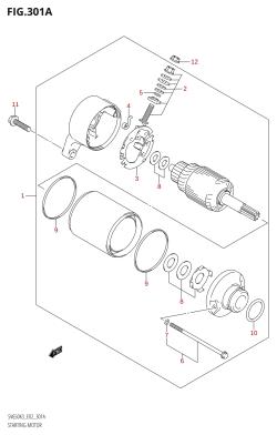 301A - STARTING MOTOR