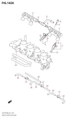 142A - THROTTLE BODY HOSE /​ JOINT