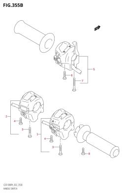 355B - HANDLE SWITCH (K3)