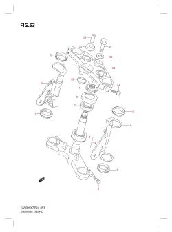 053 - STEERING STEM (GS500H)