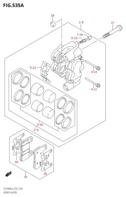535A - FRONT CALIPER