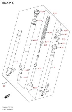 521A - FRONT FORK DAMPER