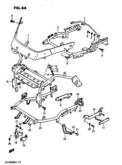 084 - COWLING BRACE