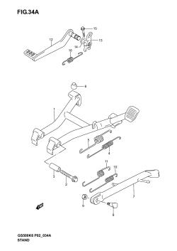 34A - STAND (MODEL K4 /​ K5 /​ K6)
