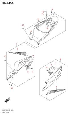 445A - FRAME COVER