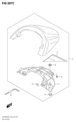 507C - SEAT TAIL BOX