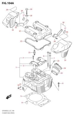 104A - CYLINDER HEAD (FRONT)