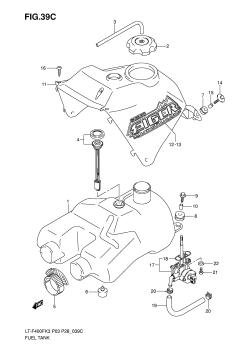 39C - FUEL TANK (MODEL K7)