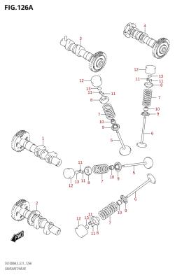 126A - CAMSHAFT /​ VALVE