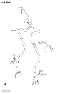 536A - FRONT BRAKE HOSE