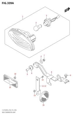 339A - REAR COMBINATION LAMP (LT-A750XP:L6:P28)