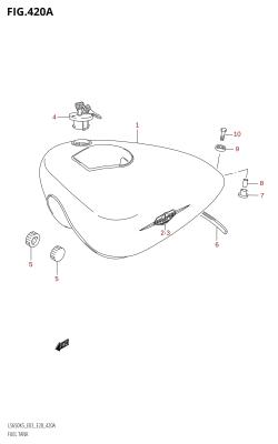 420A - FUEL TANK (K5,K6,K7,K8)