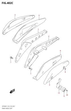 402C - FRAME HANDLE GRIP (VZR1800BZ:L7:E28)