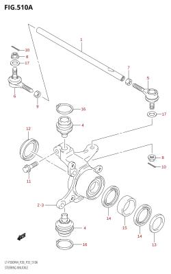 510A - STEERING KNUCKLE