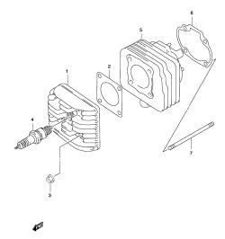 01C - CYLINDER (MODEL AY50 K3 /​ K4)