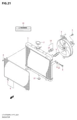 021 - RADIATOR (LT-A750XPK9 P24)