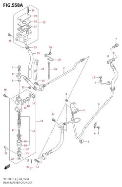 558A - REAR MASTER CYLINDER